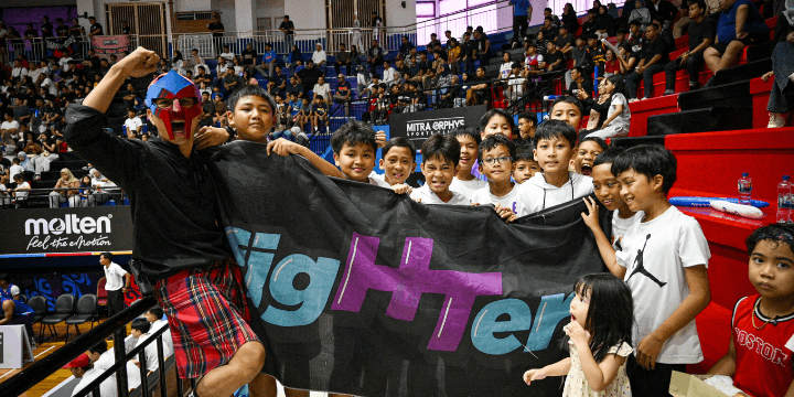 Peran Fans, Nafas di Balik Perjuangan Purple Rebels